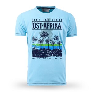 Tričko Ost-Afrika eisblau