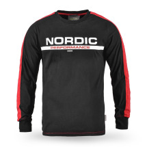 Tričko Nordic LS schwarz
